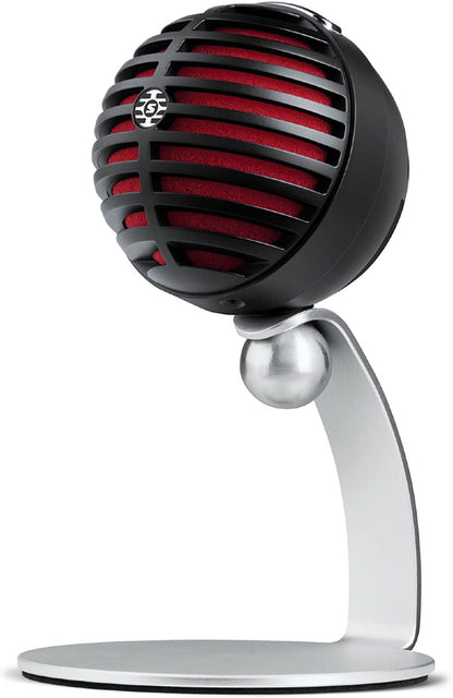 Shure MV5-B-DIG MV5 Home Studio Microphone - Black w/ Red foam