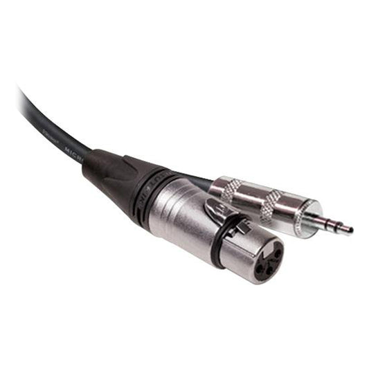 Hosa MXM-001.5 1.5-Feet XLR Female to 3.5mm TRS Microphone Cable
