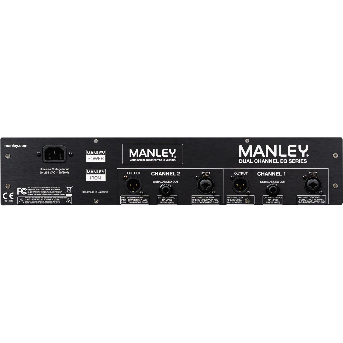 Manley Labs Dual Mid Band Equalizer