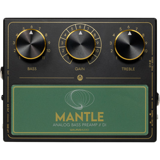 Walrus Audio Mantle Bass Pre-Amp/DI Pedal