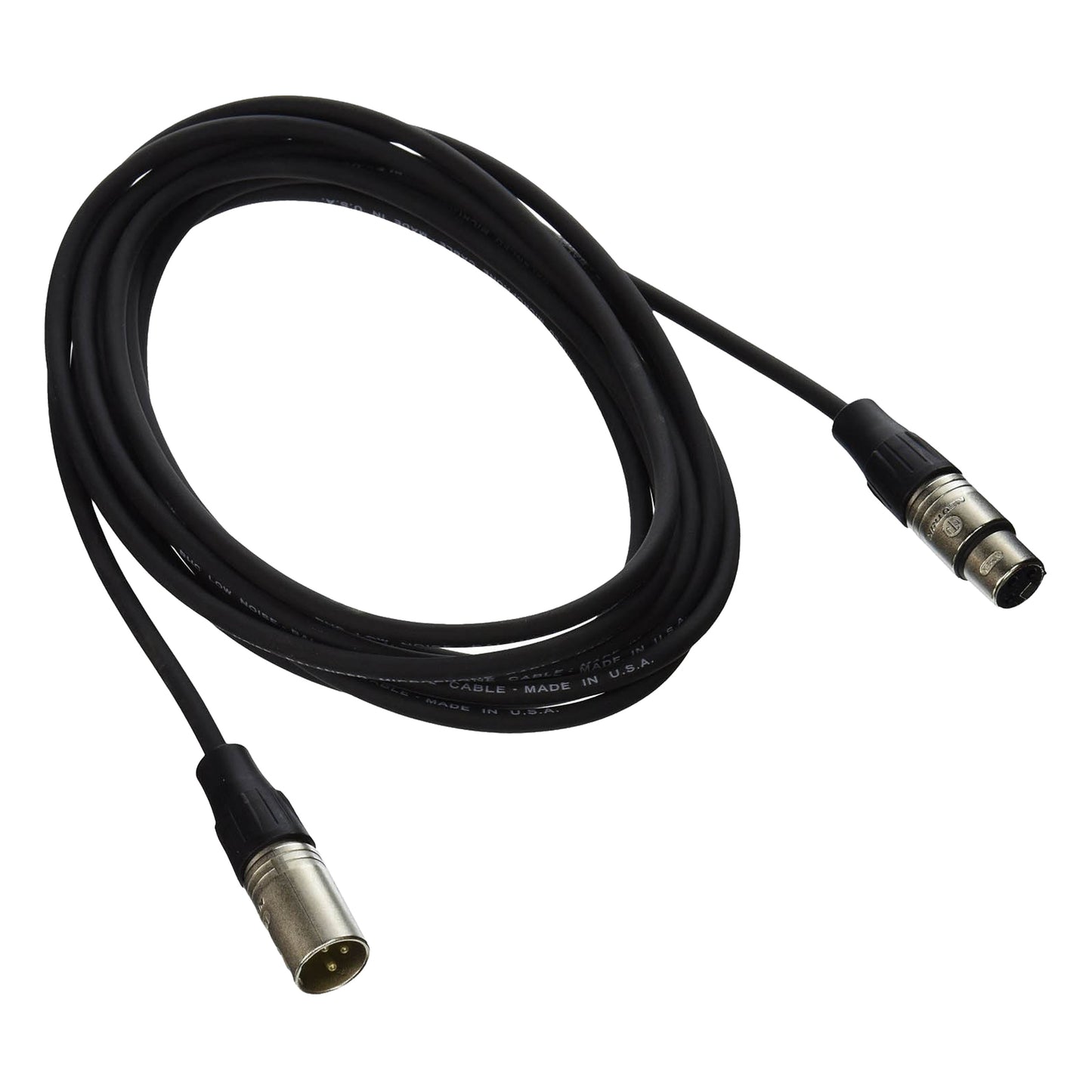 Rapco Horizon N1M1-15 Stage Series M1 Microphone Cable Neutrik Connectors 15-Ft