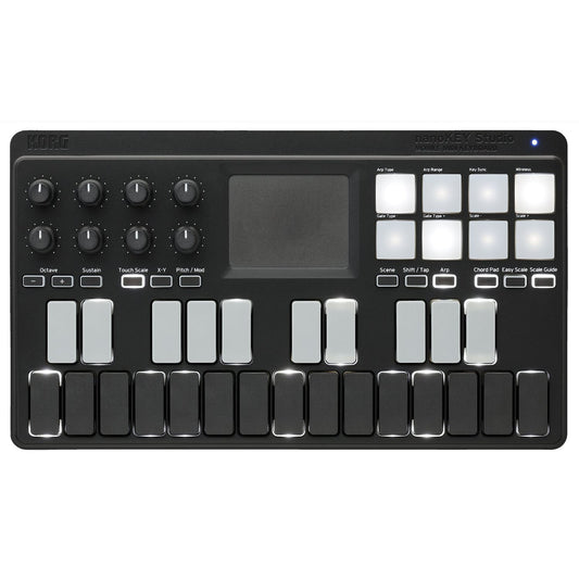 Korg nanoKEY Studio 25-Note Backlit Velocity Sensitive Keyboard