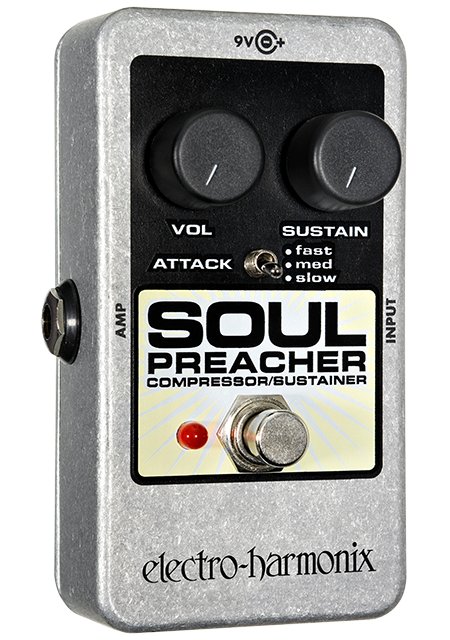 Electro Harmonix Soul Preacher Compressor / Sustainer Pedal