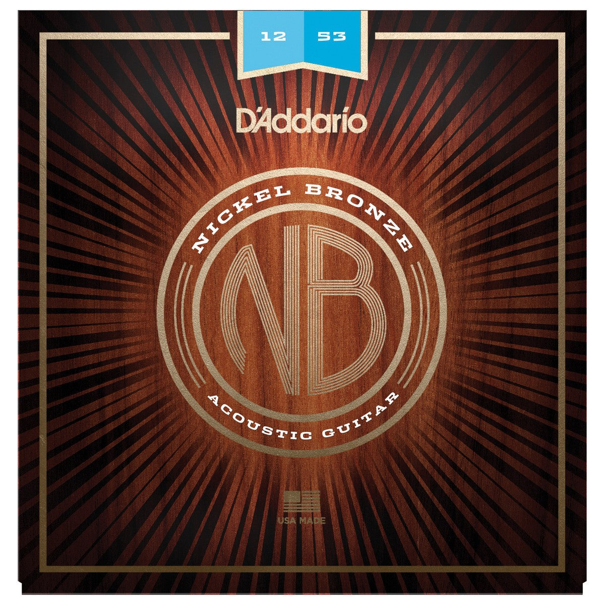 D'Addario NB1253 Nickel Bronze Light Acoustic Strings