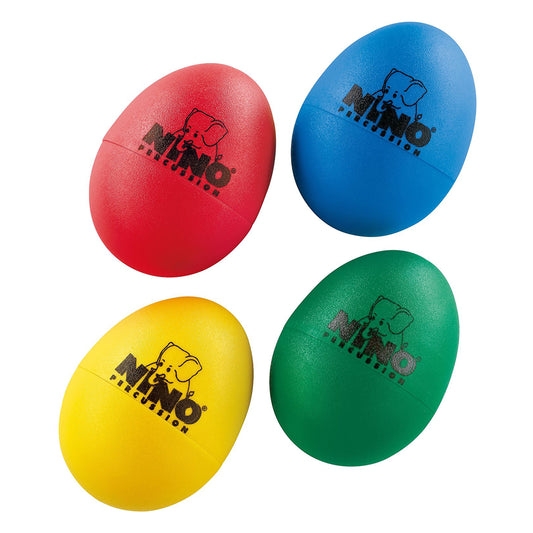 Meinl Nino 4 Piece Plastic Egg Shaker Set