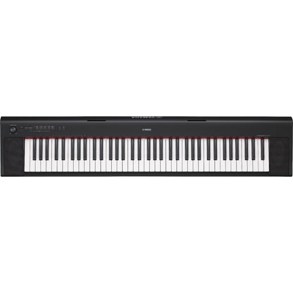 Yamaha NP32 76-Key Lightweight Portable Keyboard in Black with Power Supply