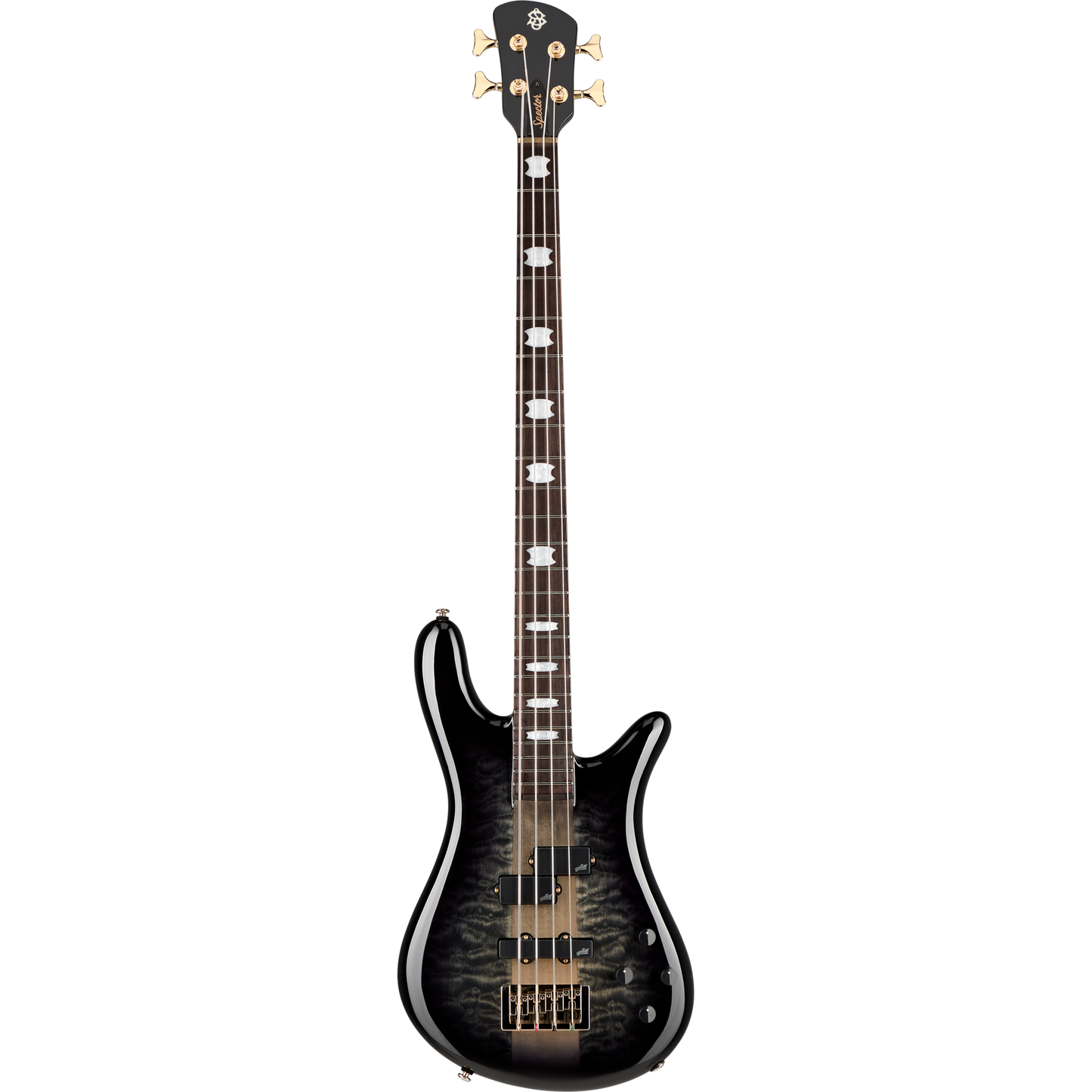 Spector ICON NS-2 Neck Through 4-String Electric Bass - Black Stain