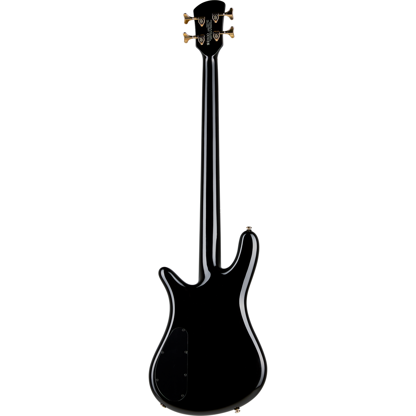 Spector ICON NS-2 Neck Through 4-String Electric Bass - Black and Blue