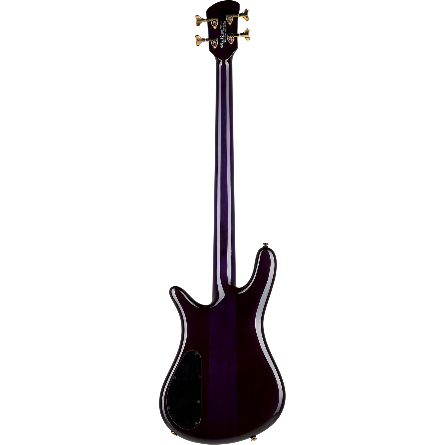 Spector ICON NS-2 Neck Through 4-String Electric Bass - Purple Cherry