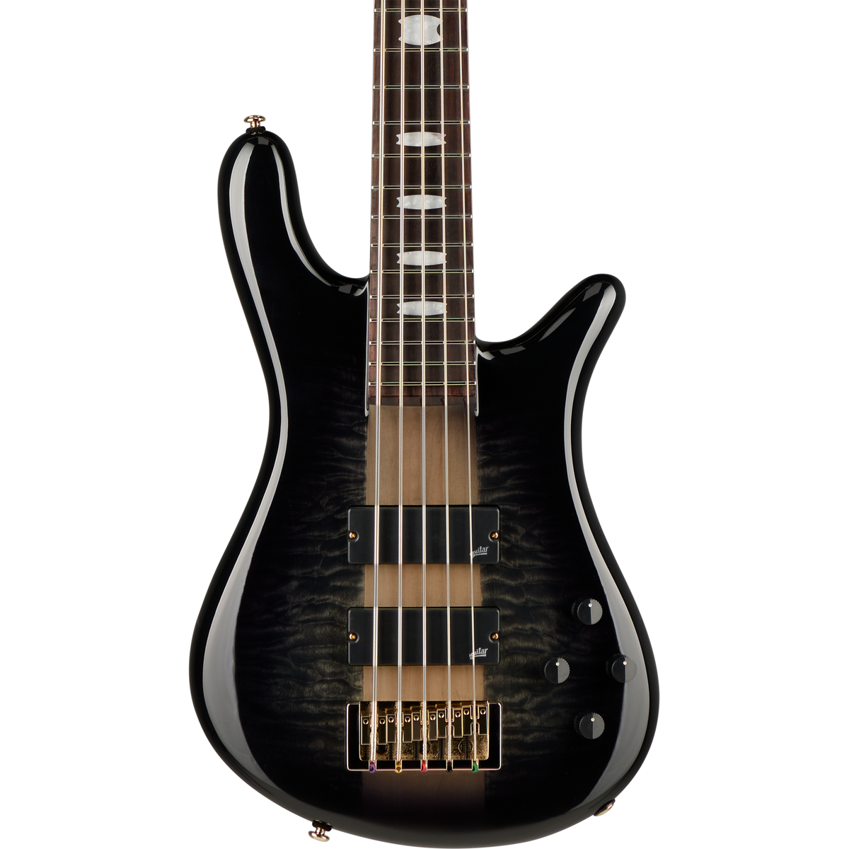 Spector ICON NS-5 Neck Through 5-String Electric Bass - Black Stain