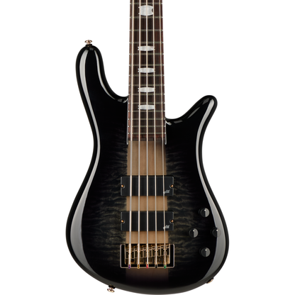 Spector ICON NS-5 Neck Through 5-String Electric Bass - Black Stain