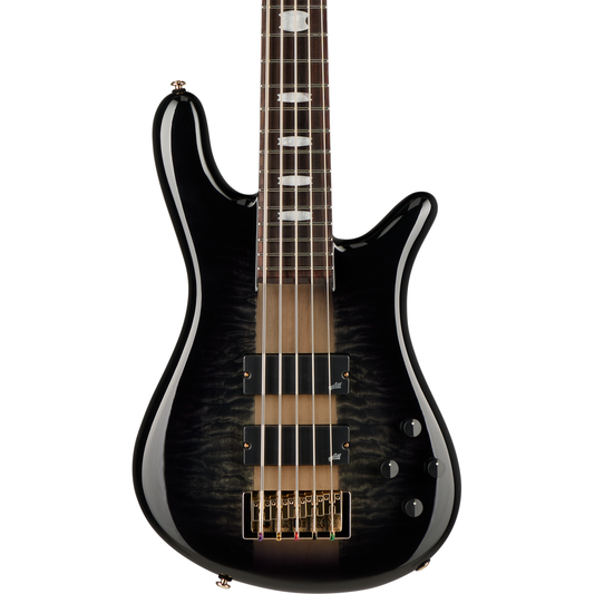 Spector ICON NS-5 Neck Through 5-String Electric Bass - Black Stain