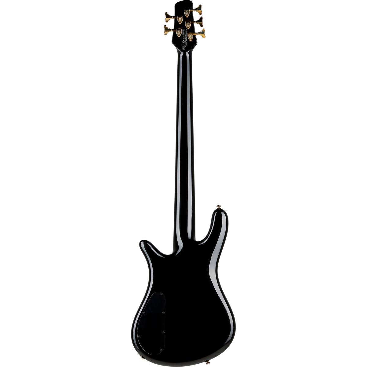 Spector ICON NS-5 Neck Through 5-String Electric Bass - Black and Blue