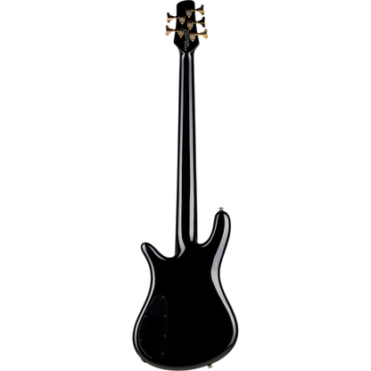 Spector ICON NS-5 Neck Through 5-String Electric Bass - Black and Blue