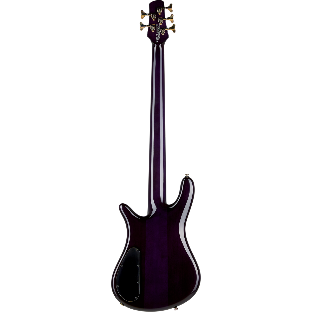 Spector ICON NS-5 Neck Through 5-String Electric Bass - Purple Cherry