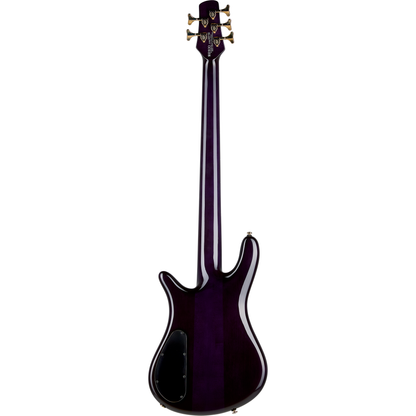 Spector ICON NS-5 Neck Through 5-String Electric Bass - Purple Cherry