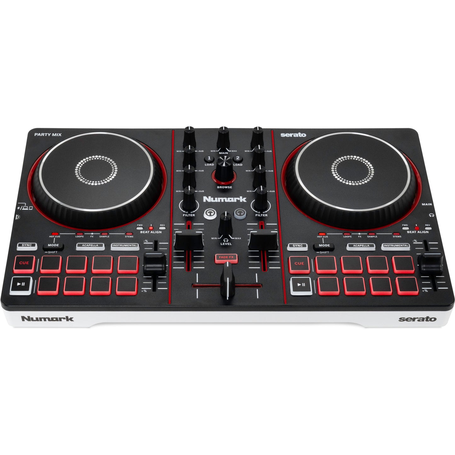 Numark PARTY MIXIII DJ Controller w/ Built in Light Show