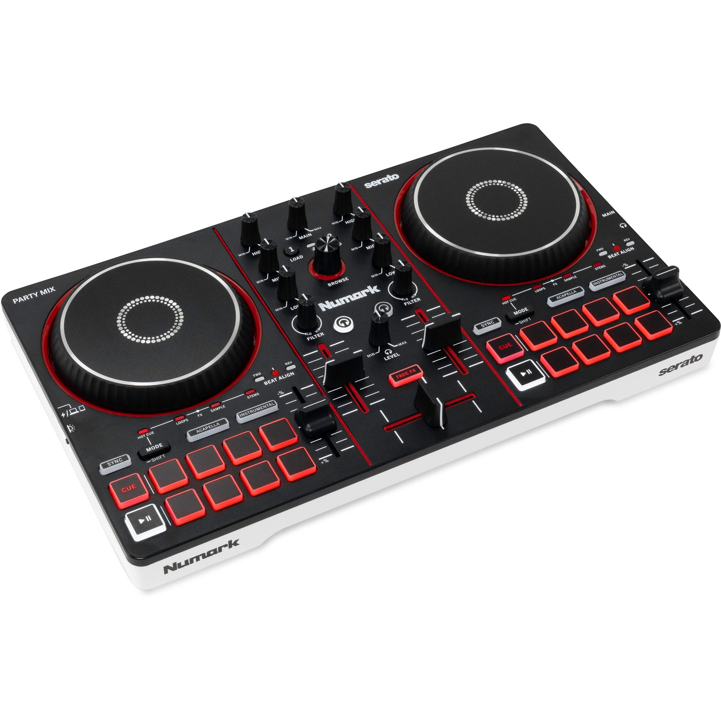 Numark PARTY MIXIII DJ Controller w/ Built in Light Show
