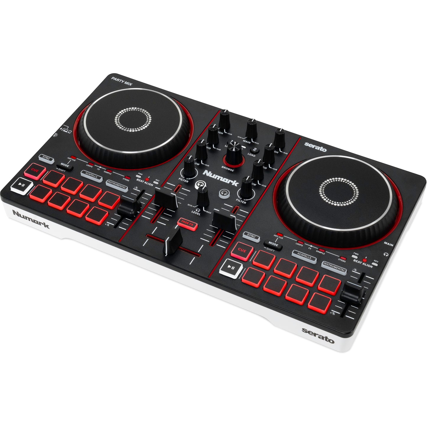 Numark PARTY MIXIII DJ Controller w/ Built in Light Show