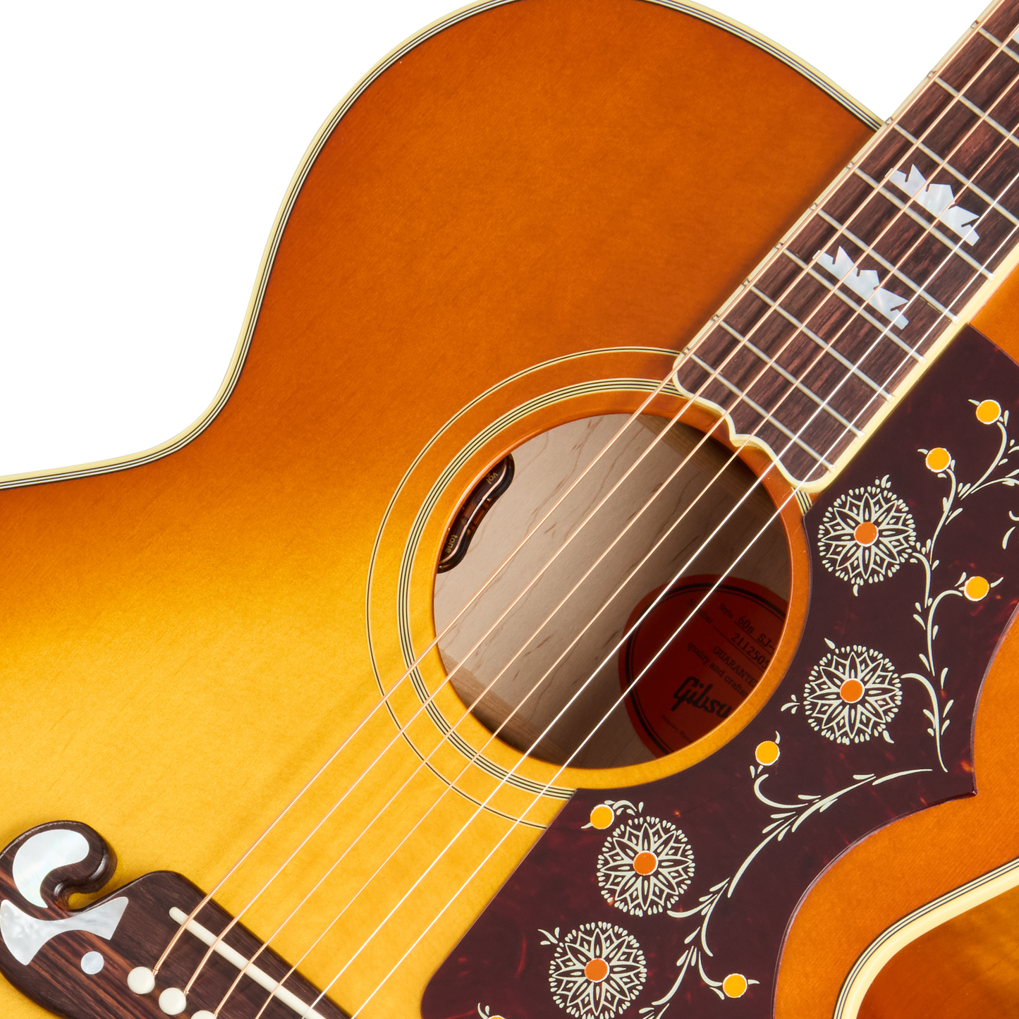 Gibson SJ-200 60s Original Acoustic Electric Guitar - Heritage Cherry Sunburst