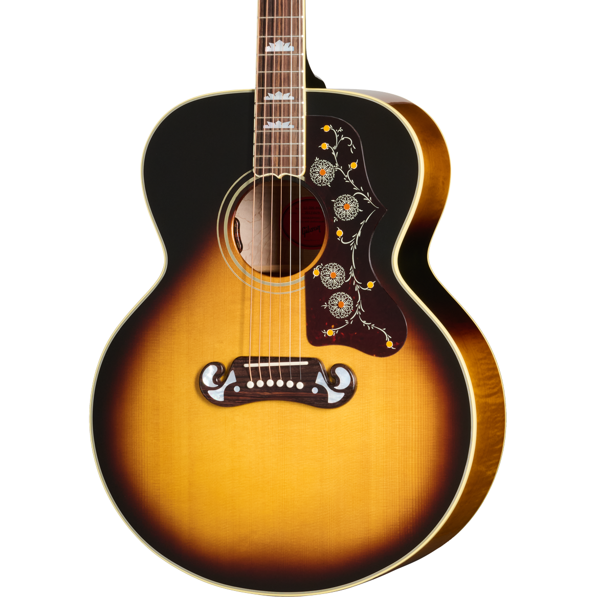 Gibson SJ-200 60s Original Acoustic Electric Guitar - Vintage Sunburst