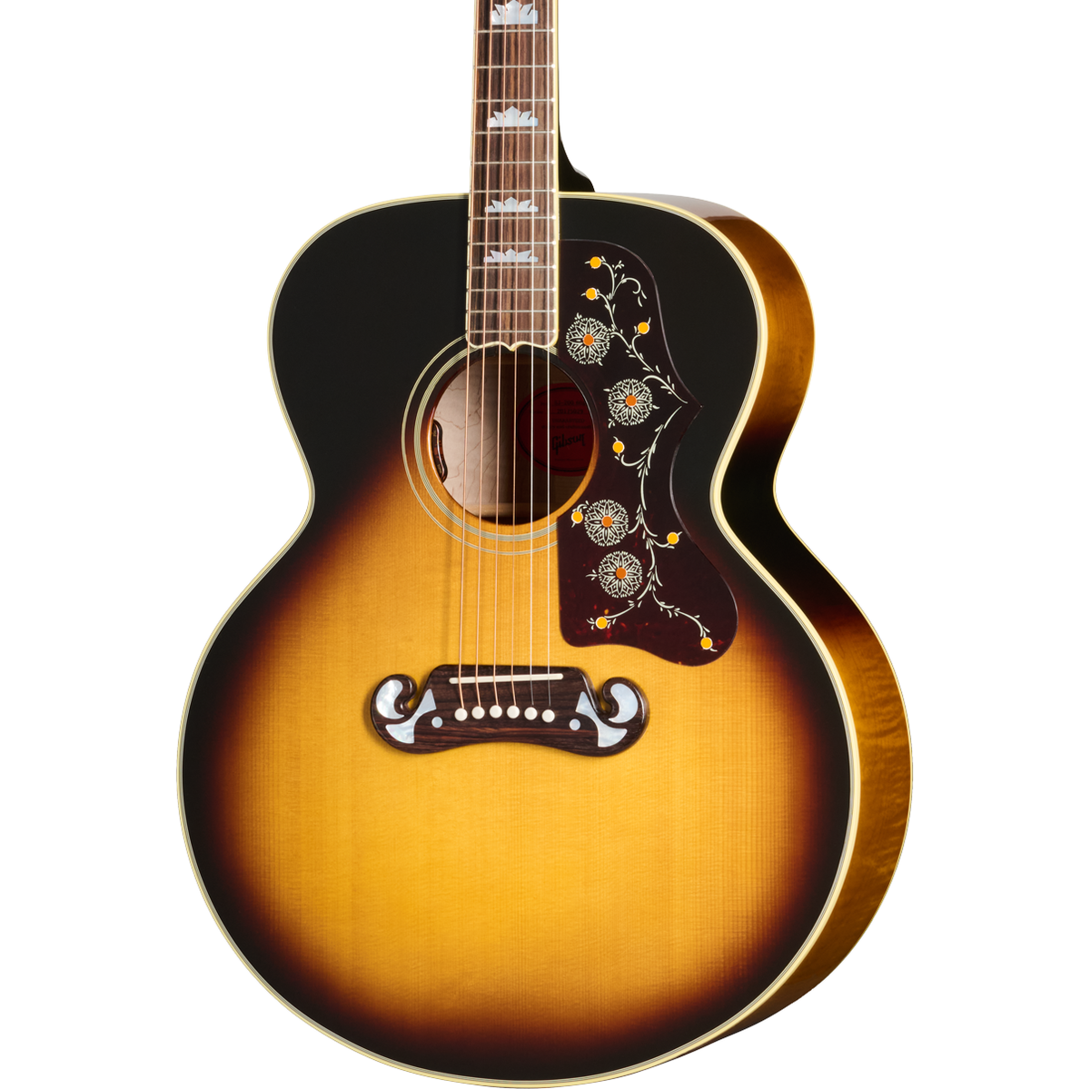 Gibson SJ-200 60s Original with HiFi DNA Acoustic Electric Guitar - Vintage Sunburst