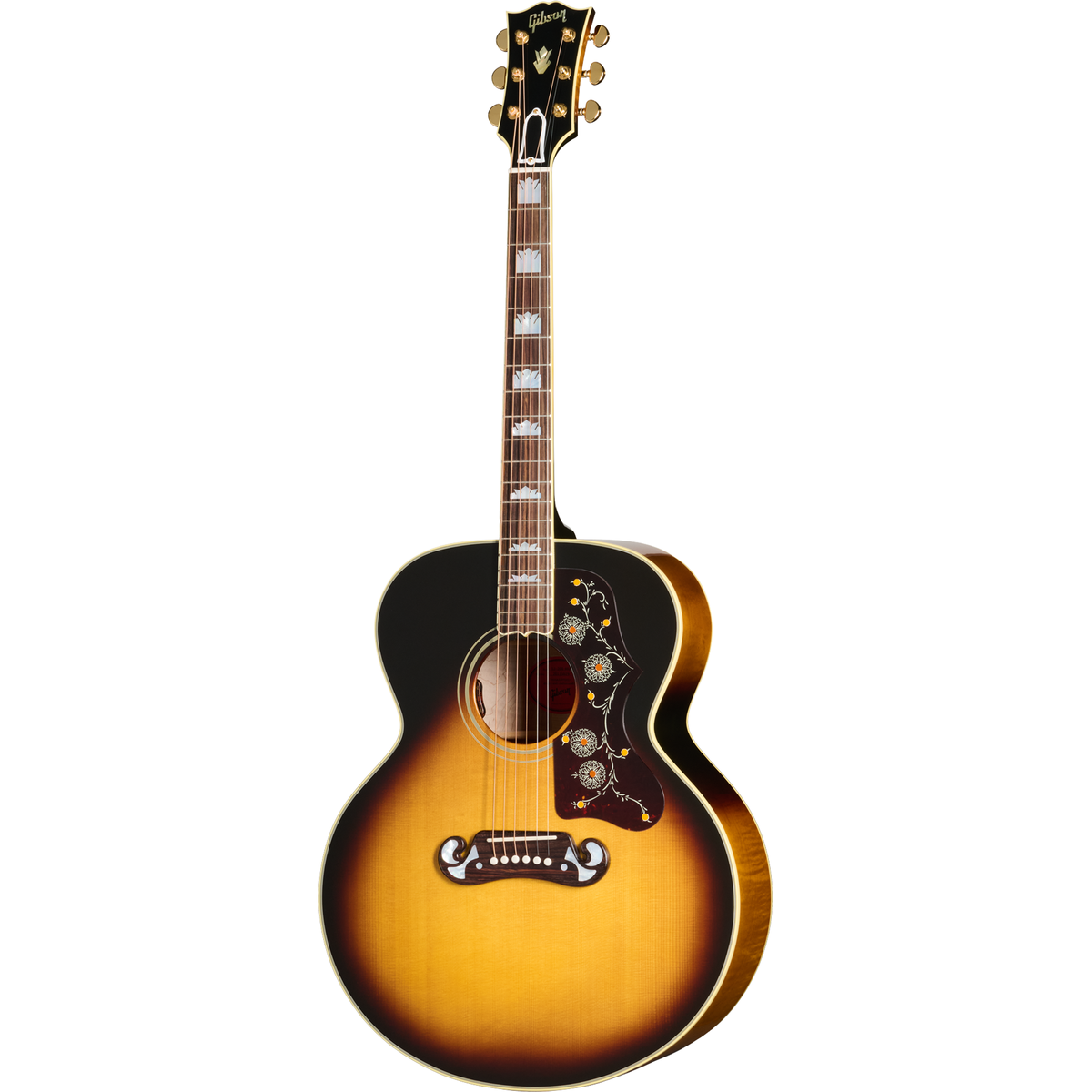 Gibson SJ-200 60s Original with HiFi DNA Acoustic Electric Guitar - Vintage Sunburst