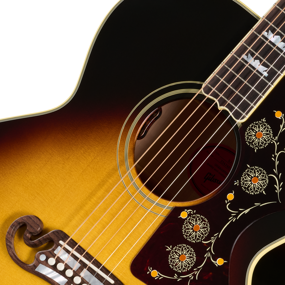 Gibson SJ-200 Original Acoustic Electric Guitar - Vintage Sunburst