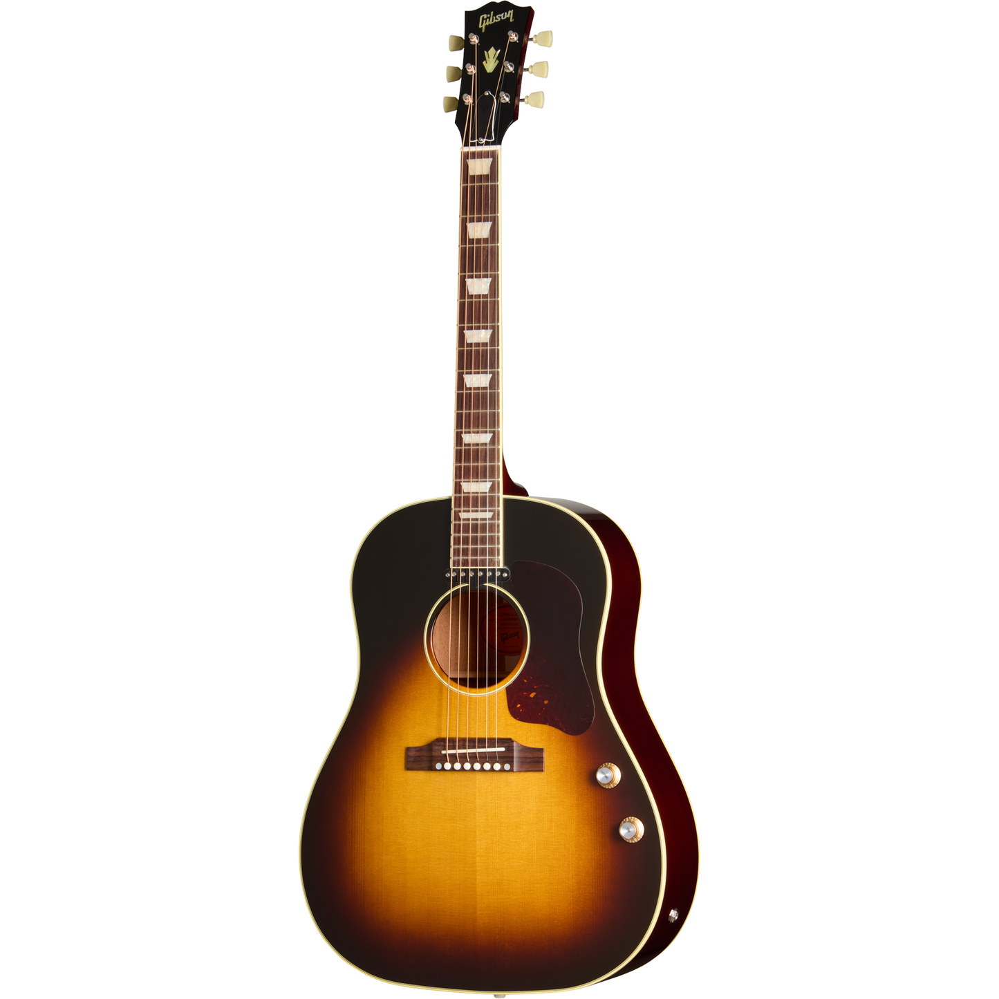 Gibson J-160E Original Acoustic Electric Guitar - Vintage Sunburst