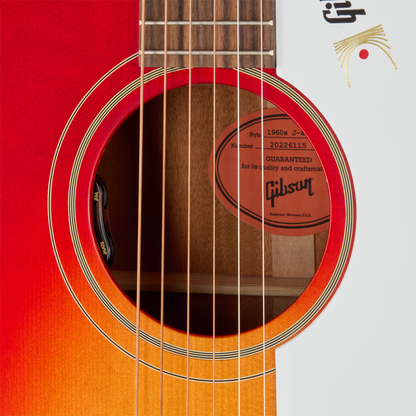 Gibson J-45 60s Original Acoustic Electric Guitar with Fixed Bridge - Vintage Cherry Sunburst