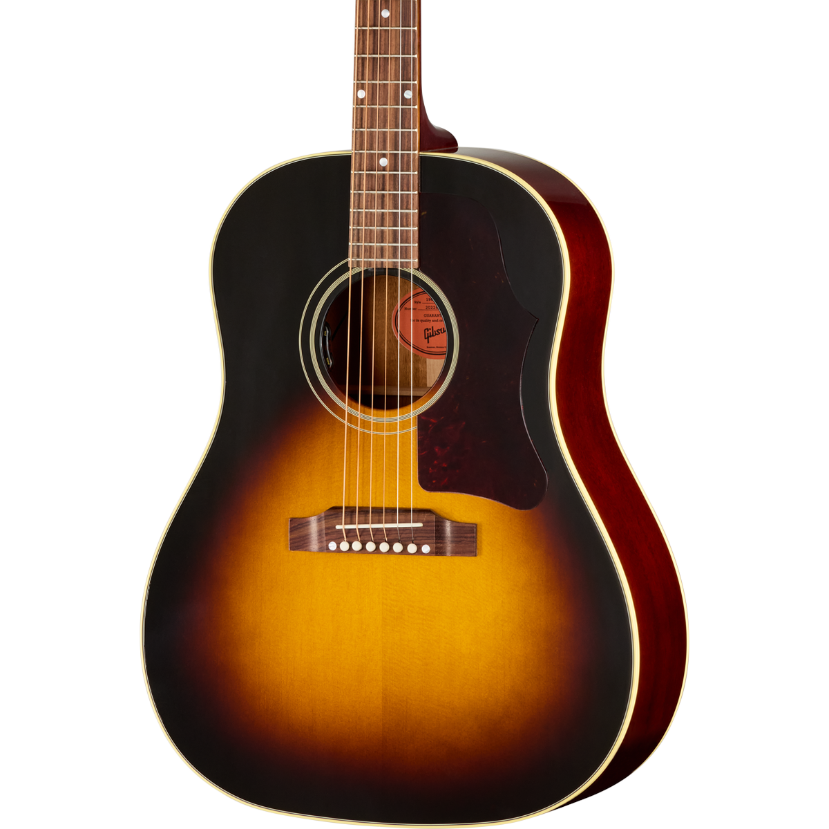 Gibson J-45 60s Original Acoustic Electric Guitar with Fixed Bridge - Vintage Sunburst
