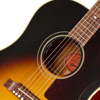 Gibson J-45 60s Original Acoustic Electric Guitar with Fixed Bridge - Vintage Sunburst
