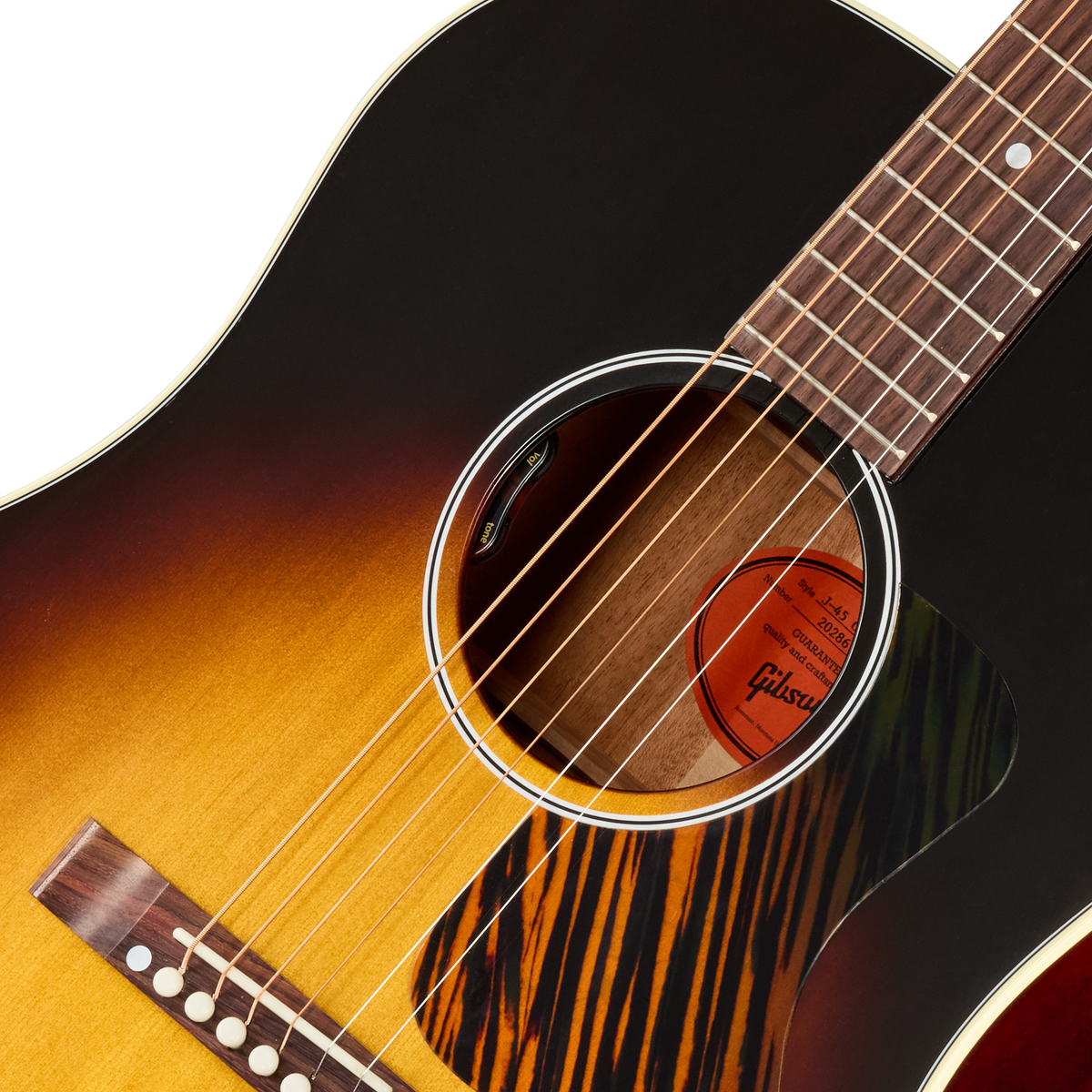 Gibson J-45 Original Acoustic Electric Guitar - Vintage Sunburst