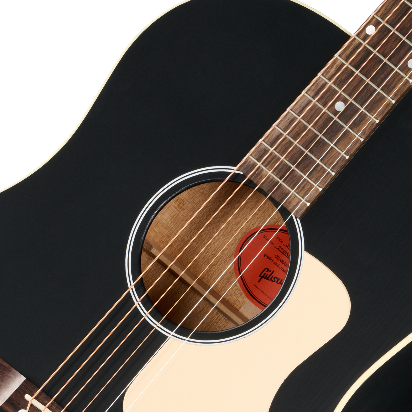 Gibson J-45 Century 12-Fret Acoustic Electric Guitar - Ebony