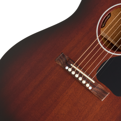 Gibson LG-2 All Mahogany Faded Acoustic Electric Guitar - Vintage Sunburst