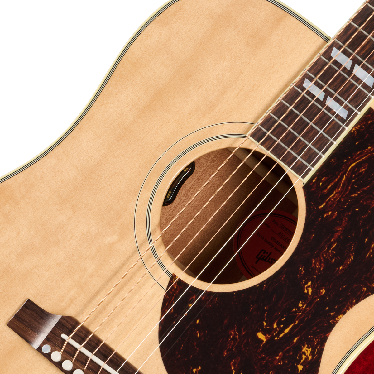 Gibson Country Western 60s Original Acoustic Electric Guitar - Antique Natural