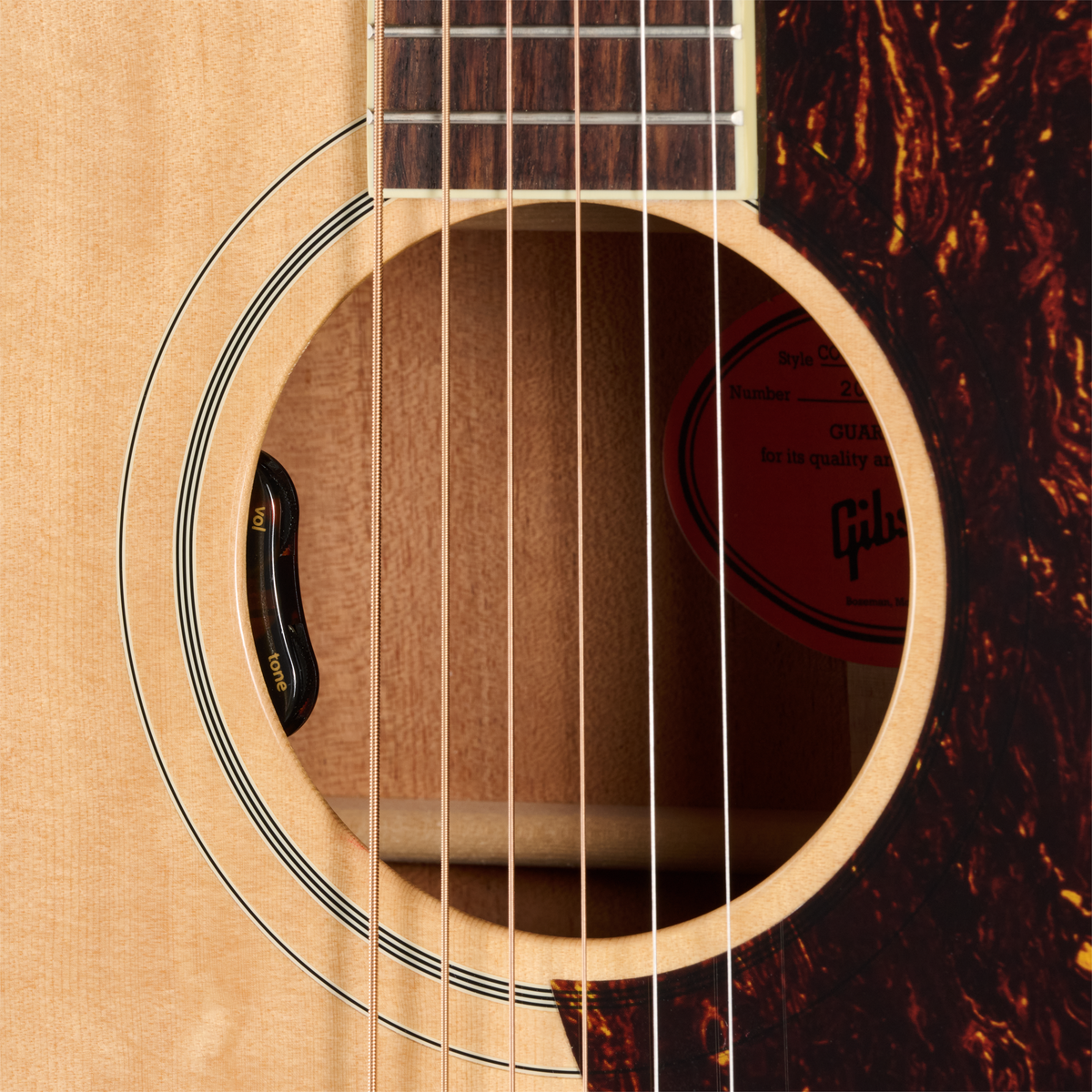 Gibson Country Western 60s Original Acoustic Electric Guitar - Antique Natural