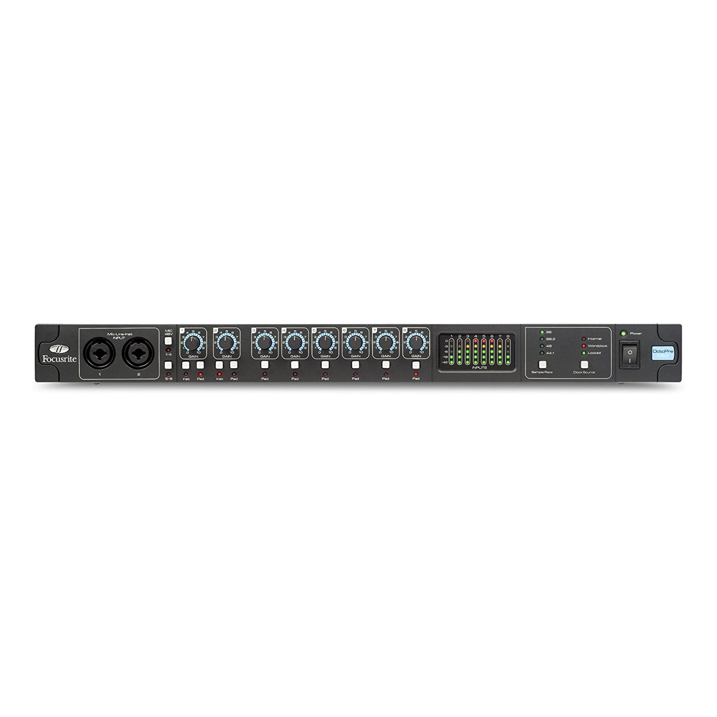Focusrite Octopre Mk2 8-Channel Microphone Preamp (OCTOPREMK2)