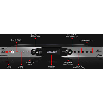 Antelope Audio OCX HD High Resolution Master Clock