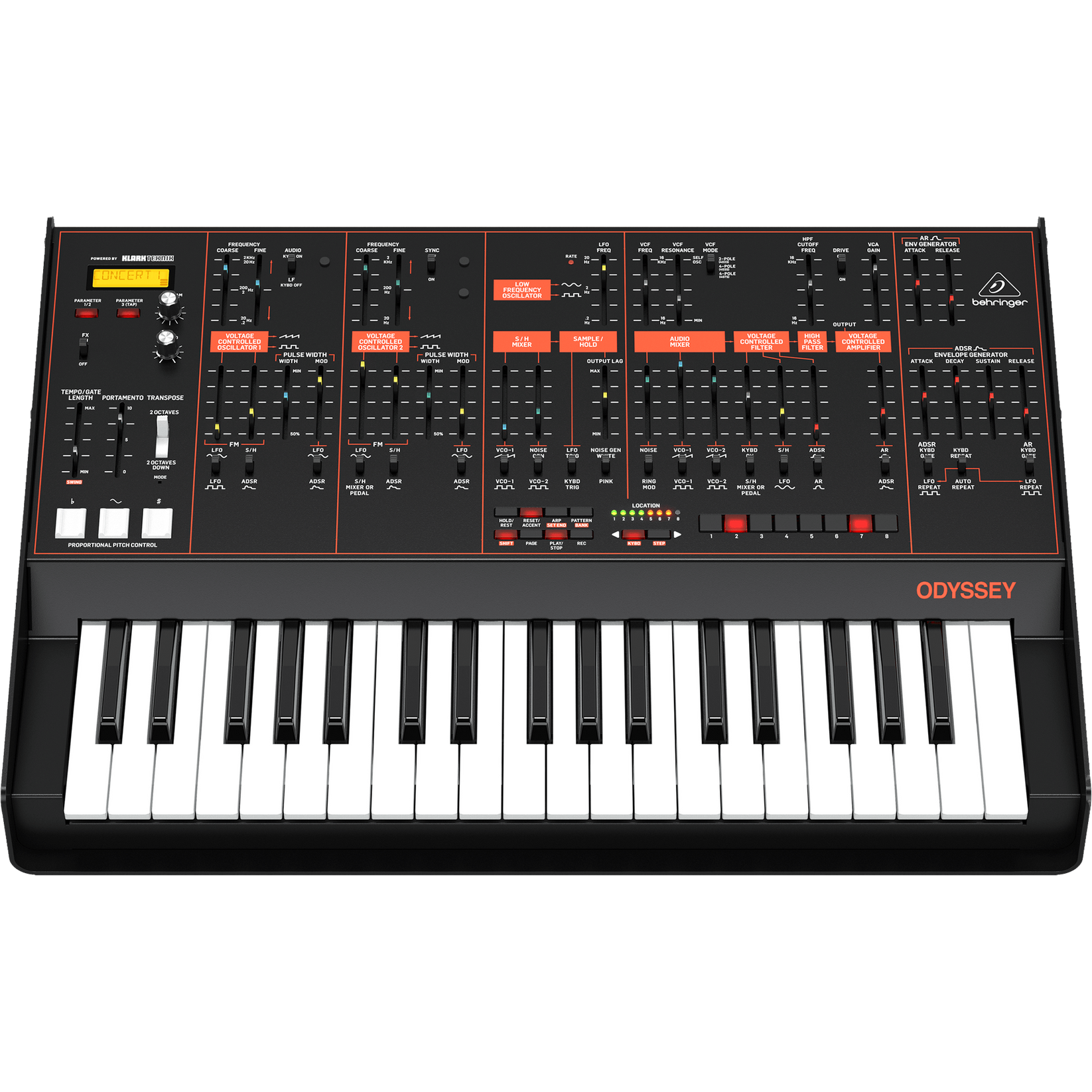 Behringer Odyssey Analog Synthesizer Alto Music