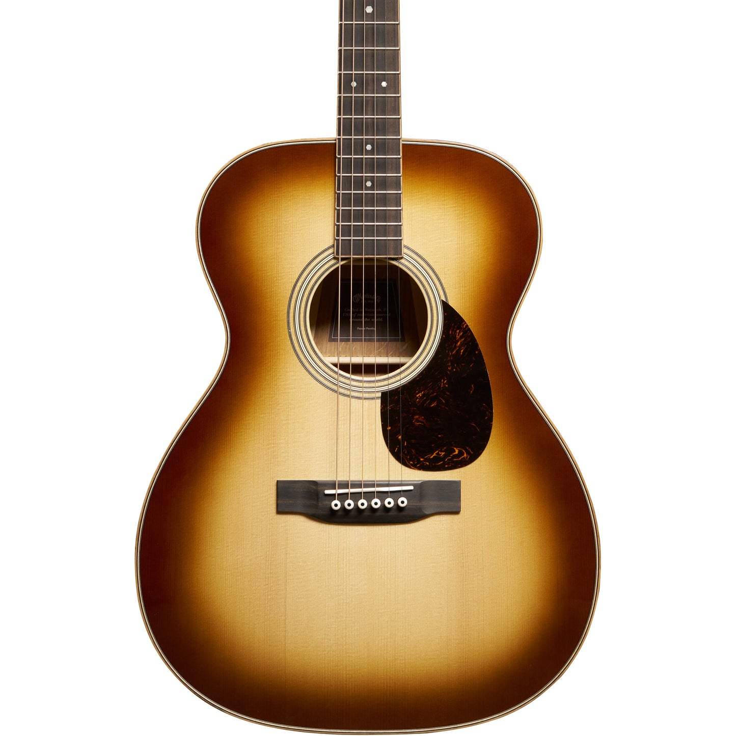 Martin OM-35 Inception Acoustic Guitar - Dark Toasted Burst