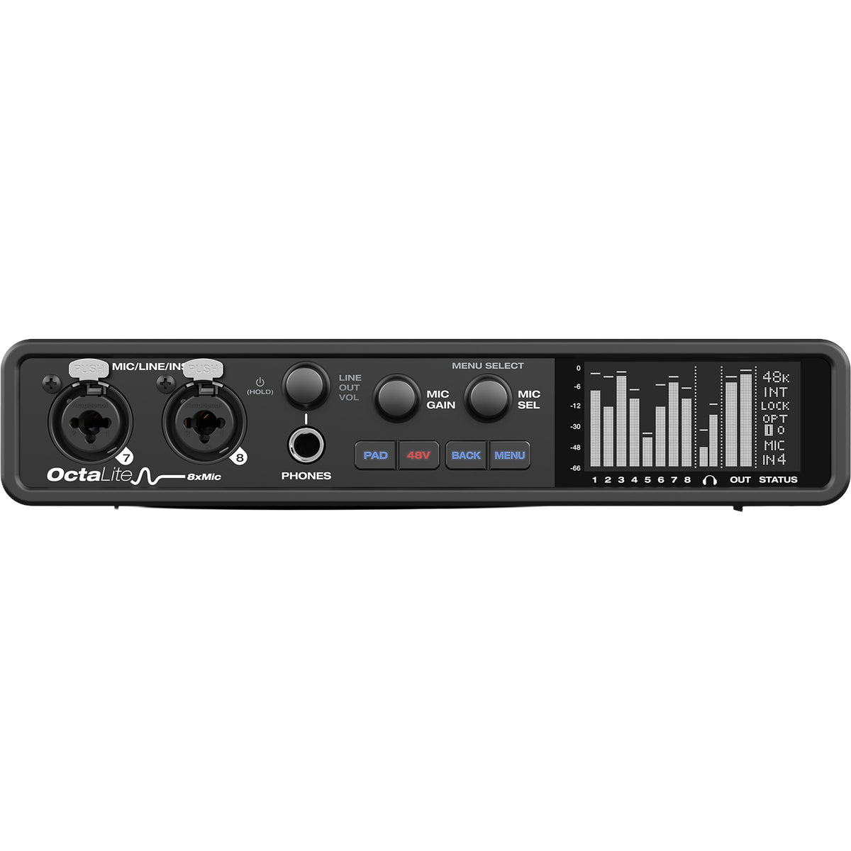 MOTU OctaLite 16 x 12 USB Audio Interface and Optical Expander