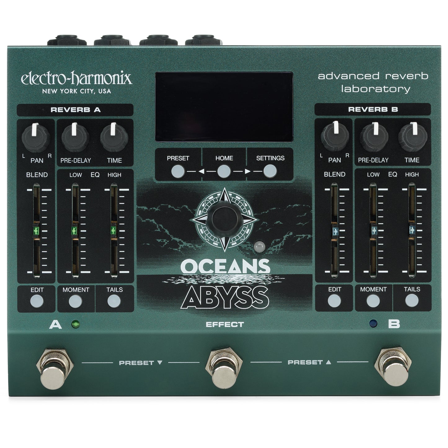 Electro Harmonix OCEANS ABYSS Advanced Reverb Laboratory