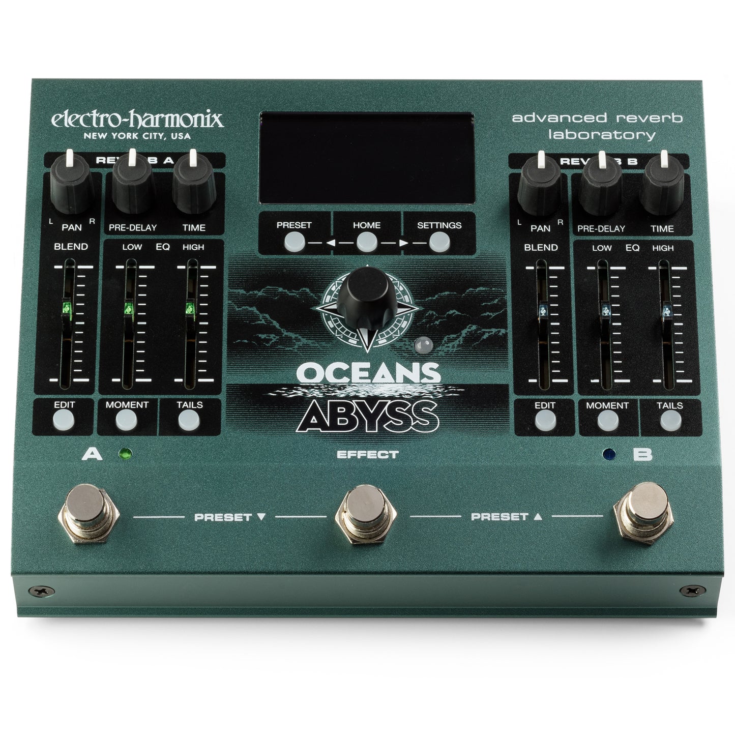 Electro Harmonix OCEANS ABYSS Advanced Reverb Laboratory