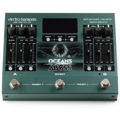 Electro Harmonix OCEANS ABYSS Advanced Reverb Laboratory