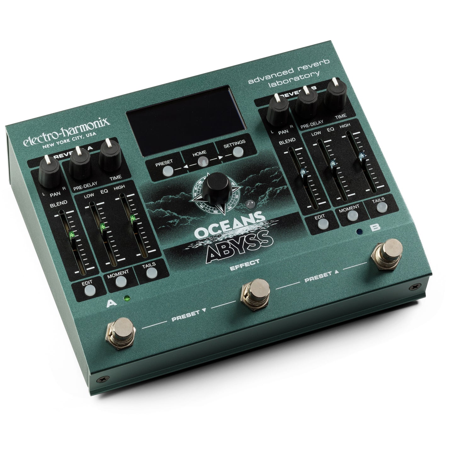Electro Harmonix OCEANS ABYSS Advanced Reverb Laboratory