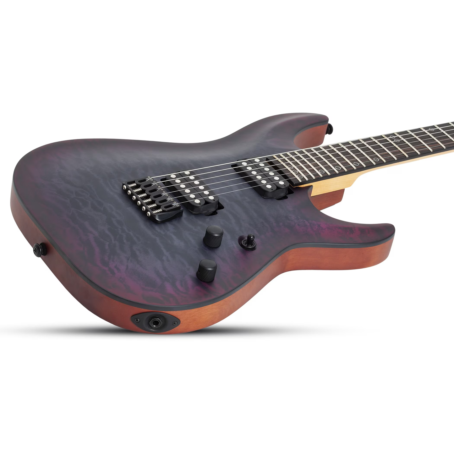Schecter Omen Extreme-II Quilted Maple Top Electric Guitar - Nocturne Shadow