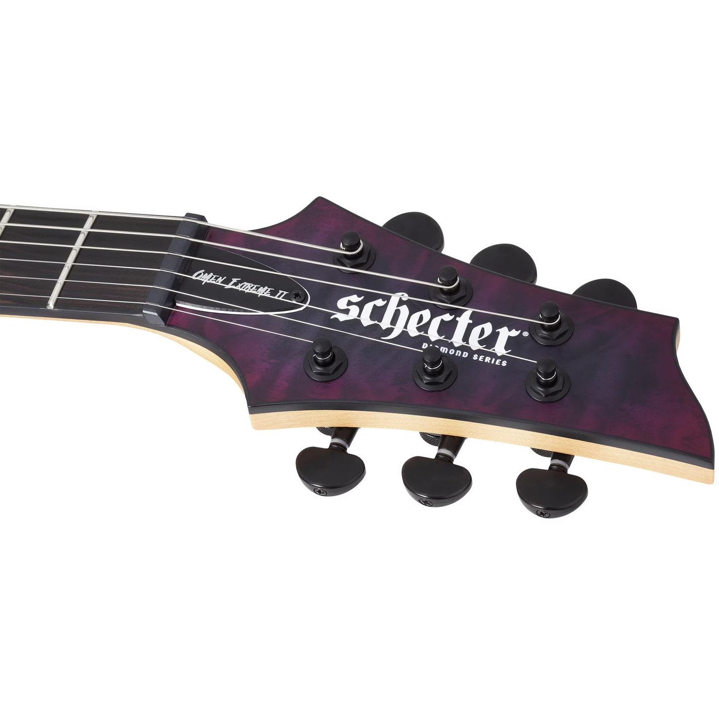 Schecter Omen Extreme-II Quilted Maple Top Electric Guitar - Nocturne Shadow