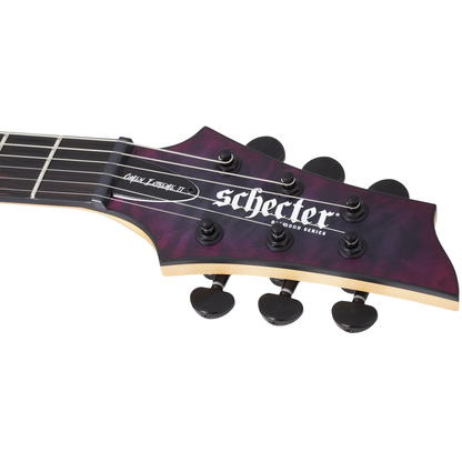 Schecter Omen Extreme-II Quilted Maple Top Electric Guitar - Nocturne Shadow