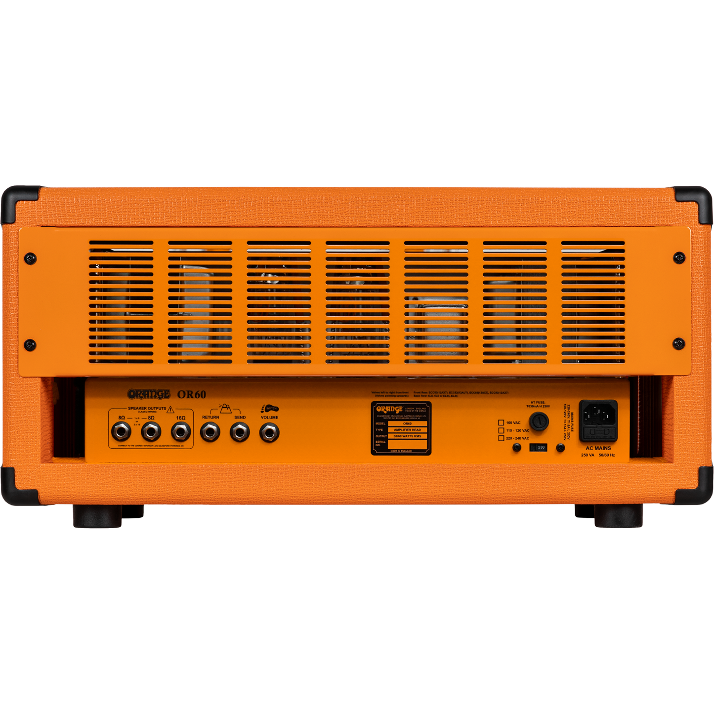 Orange OR60 6L6 60-Watt Head Amplifier - Orange